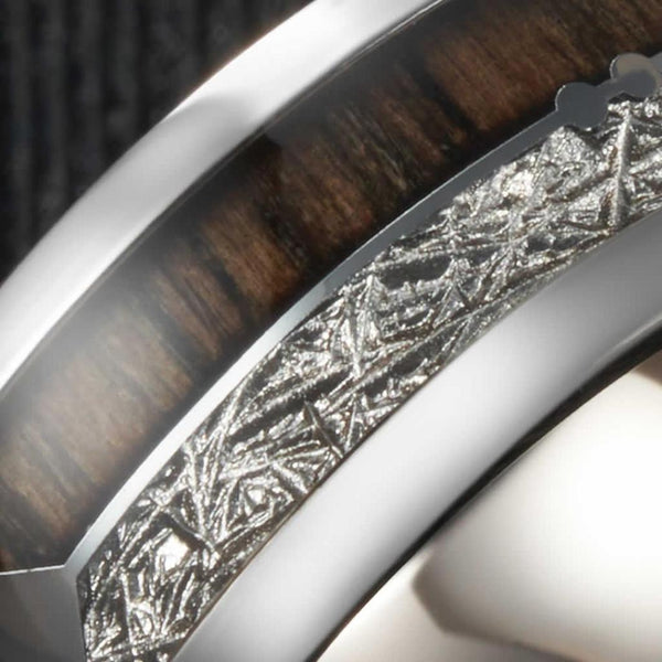 Gerard Wood-Look Inlay Band Ring - image 8