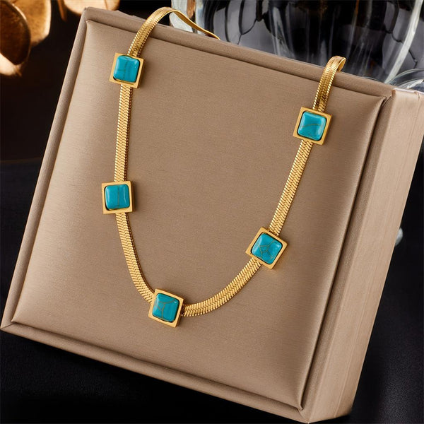 Sara Necklace | Gold-Tone
