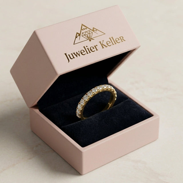 Phyllis Wedding-Style Rings | Gold-Tone
