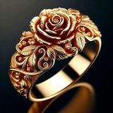 Rita Gold-Tone Flower Ring