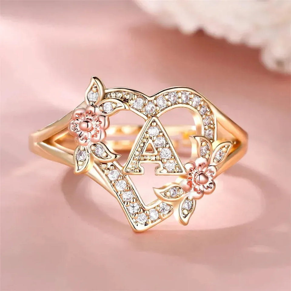 Priscilla Sparkle Ring | Gold-Tone