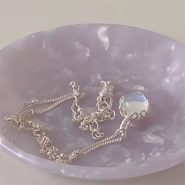 Annalise Moonstone-Effect Necklace - image 4