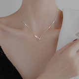 Dinah Polished Silver-Tone Necklace