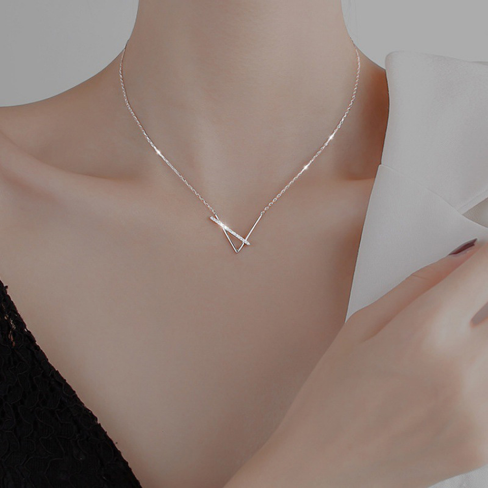 Dinah Polished Silver-Tone Necklace