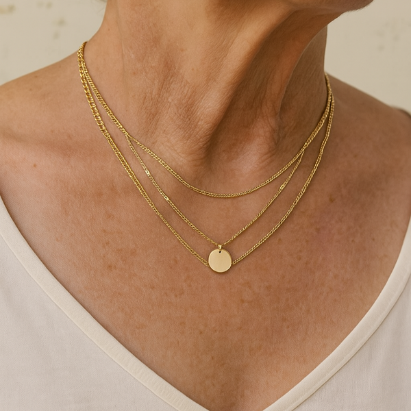 Antonia Mixed Gold-Tone and Silver-Tone Necklace