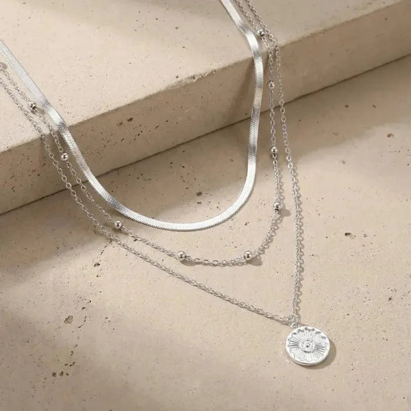Nell Necklace | Silver-Tone — image 3