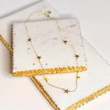 Renata Slim Star Pendant Necklace - image 1