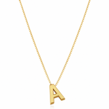 Sibyl Initial Necklace | Gold-Tone — image 2