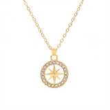Ellis North Star Pendant Necklace — Gold-Tone — image 1