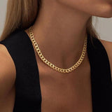 Judith Bold Gold-Tone Curb Chain Necklace — image 5