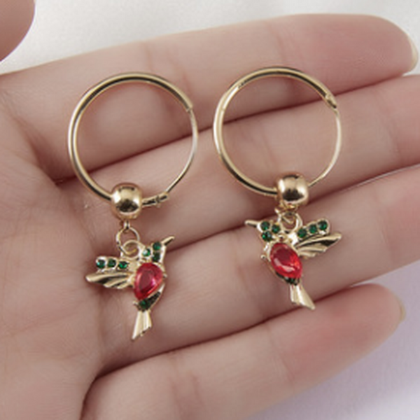 Cornelia Chameleon Necklace and Earring Set - image 5