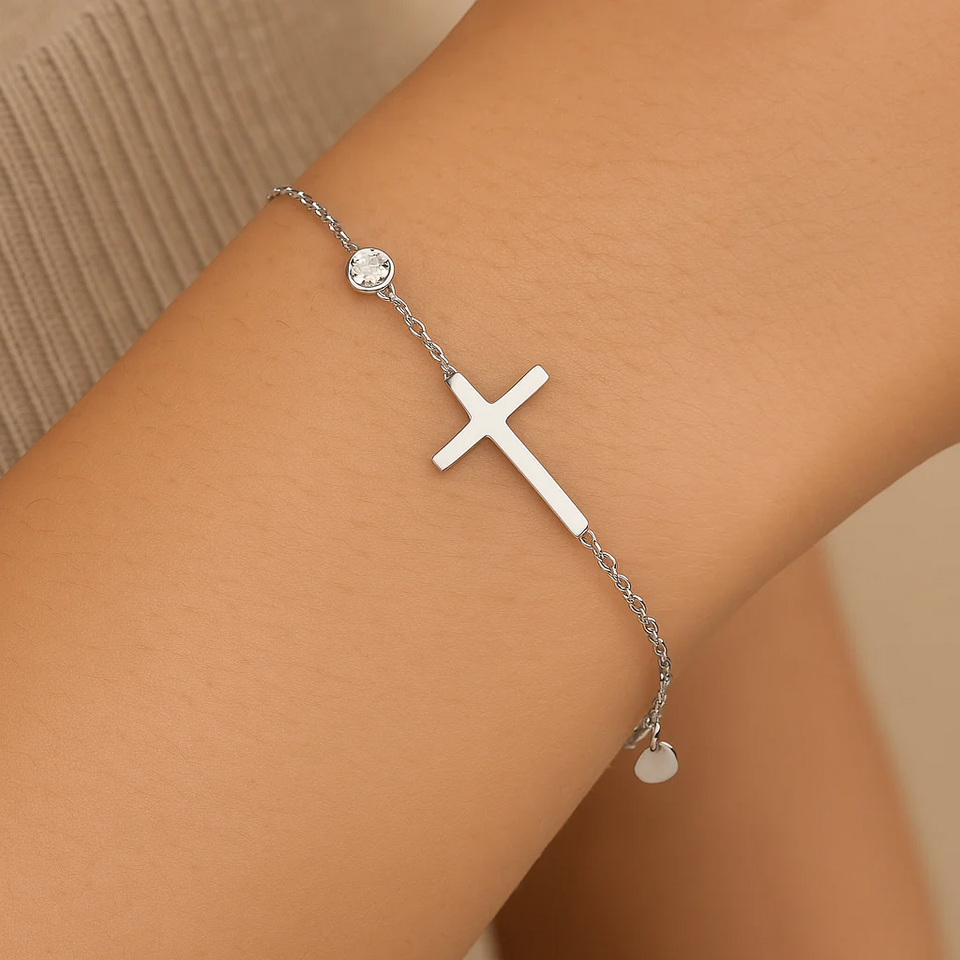 Thea Faith Heart Bracelet - image 1