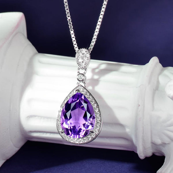 Jeanette Purple Necklace - image 2