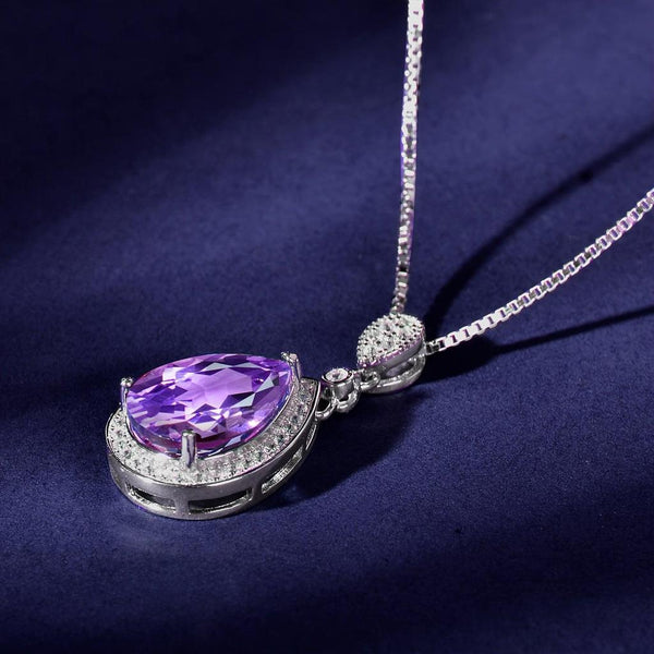 Jeanette Purple Necklace - image 3