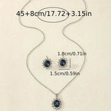 Audrey Jewelry Set | Silver-Tone — image 3