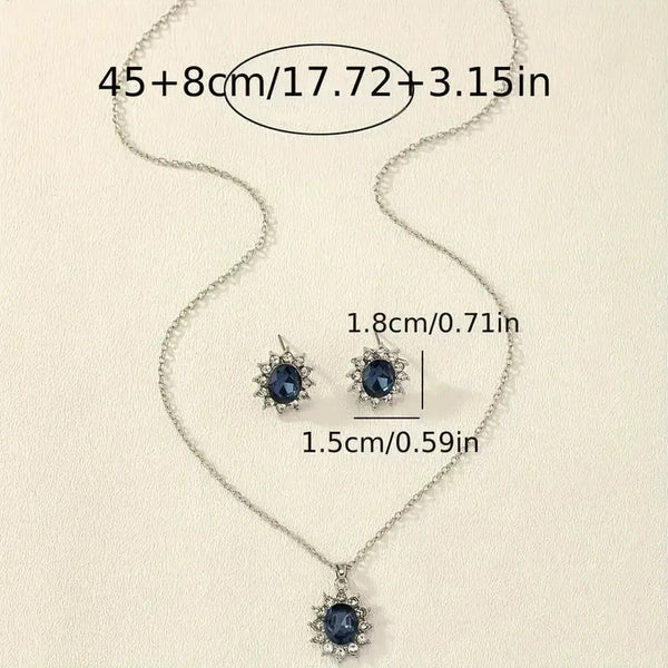 Audrey Jewelry Set | Silver-Tone — image 3