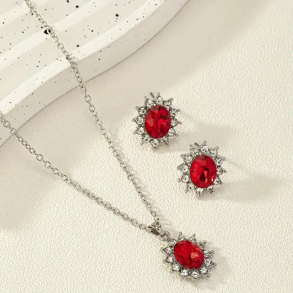 Jean Jewelry Set | Silver-Tone