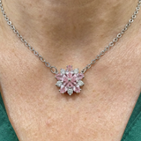 Henrietta Cherry Blossom Necklace | Gold-Tone — image 2