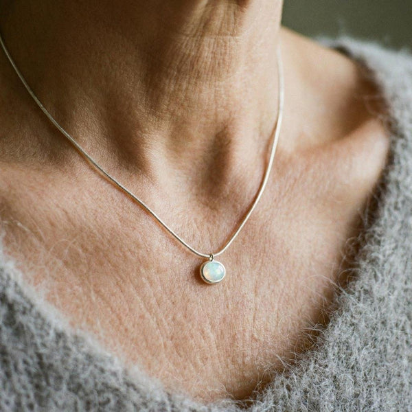 Augusta Classic Silver-Tone Pendant Necklace — image 2