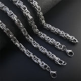 Nicholas Byzantine Chain Necklace | Silver-Tone — image 2