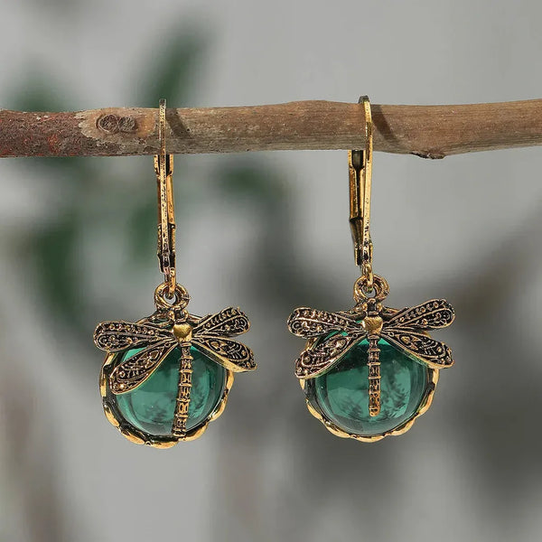 Eugenia Antique-Style Circle Earrings | Silver-Tone — image 5