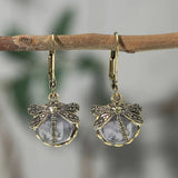 Eugenia Antique-Style Circle Earrings | Silver-Tone — image 6