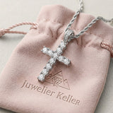 Ella Classic Cross Necklace - image 2