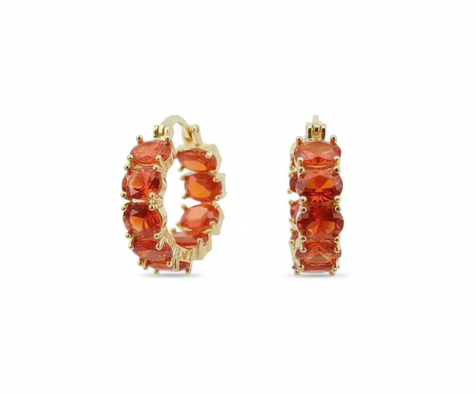 Olive Crown Earrings | Gold-Tone — image 2