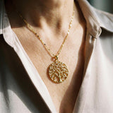 Norah Tree of Life Necklace | Gold-Tone — image 2