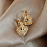 Sylvia Pearl-Look Earrings | Gold-Tone