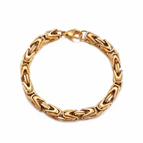 Matthew Crown Link Bracelet — Gold-Tone — image 1