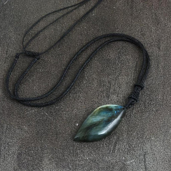 Lucy Shimmering Moonstone-Effect Necklace - image 6