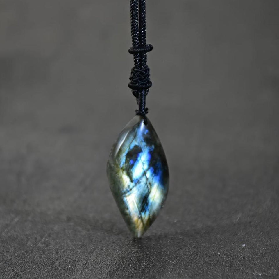 Lucy Shimmering Moonstone-Effect Necklace - image 1