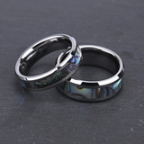 Anthony Iridescent Inlay Band Ring | Silver-Tone — image 10