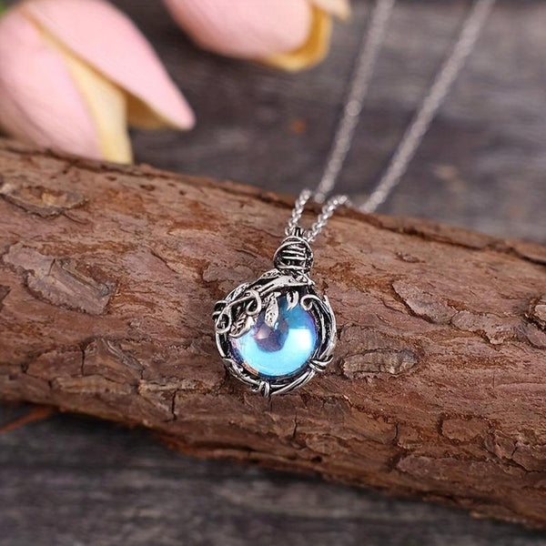 Bonnie Moonstone-Effect Necklace - image 5