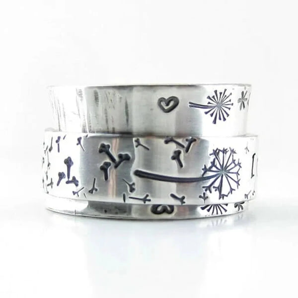 Vanessa Medallion Ring - image 2