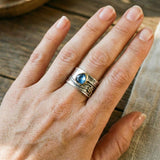 Helena Meditation Stone Ring - image 2
