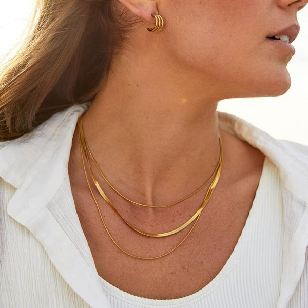 Katherine Layered Gold-Tone Necklace — image 2