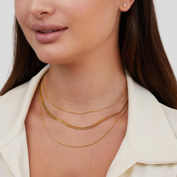 Katherine Layered Gold-Tone Necklace — image 3