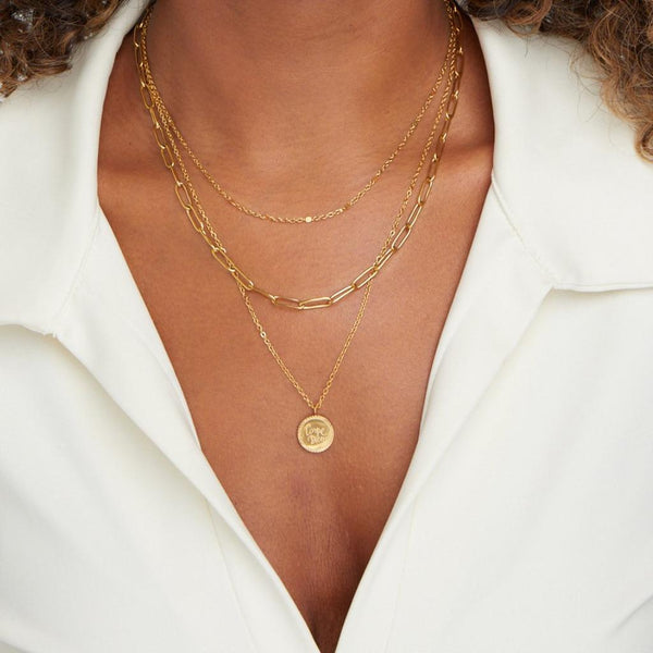 Winifred Layered Coin Necklace - image 2