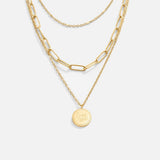 Winifred Layered Coin Necklace - image 1