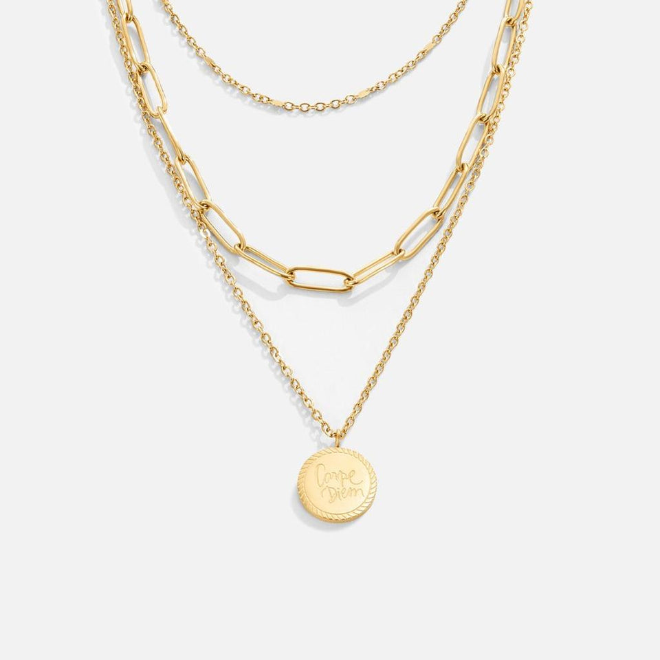 Winifred Layered Coin Necklace - image 1