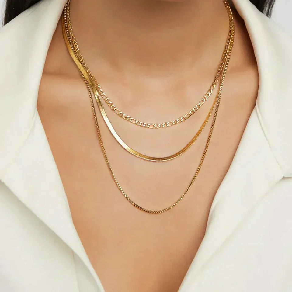 Sally Layered Necklace - image 1