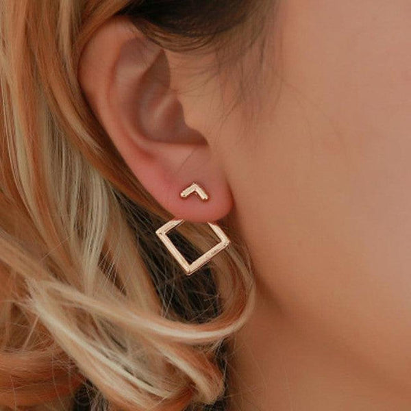 Blanche Layered Earrings | Gold-Tone