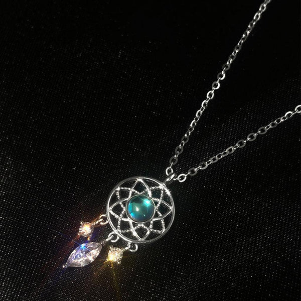 Imogen Dream Catcher Moon Necklace - image 3