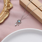 Lucinda Luminous Stone Dreamcatcher Necklace - image 3