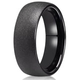 Raymond Polished Black Band Ring - image 1