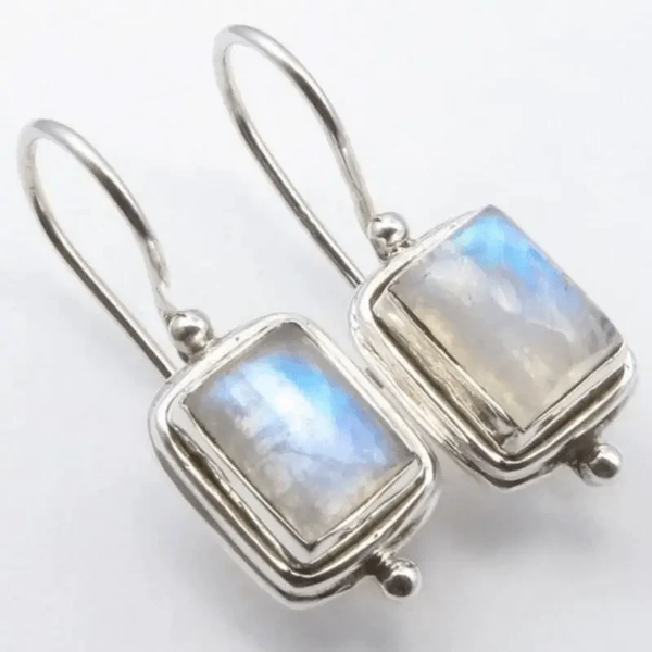 Dorothea Luminous Stone Earrings - image 1