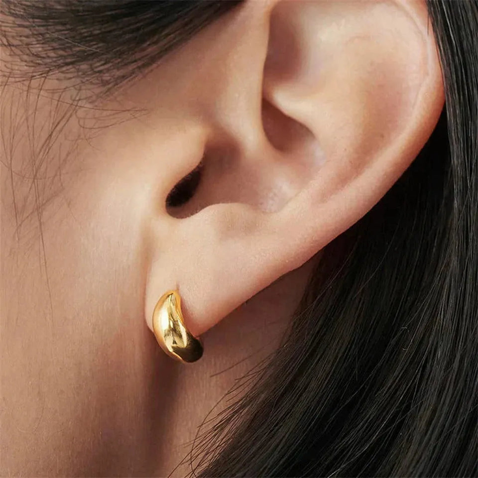 Magdalena Earrings — Gold-Tone — image 1