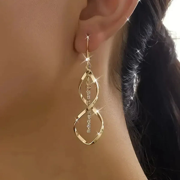 Marietta Sun Spiral Earrings - image 1